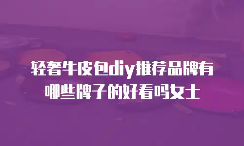 轻奢牛皮包diy推荐品牌有哪些牌子的好看吗女士