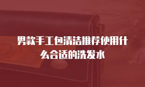 男款手工包清洁推荐使用什么合适的洗发水