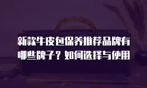 新款牛皮包保养推荐品牌有哪些牌子？如何选择与使用