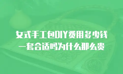 女式手工包DIY费用多少钱一套合适吗为什么那么贵