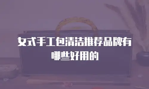 女式手工包清洁推荐品牌有哪些好用的