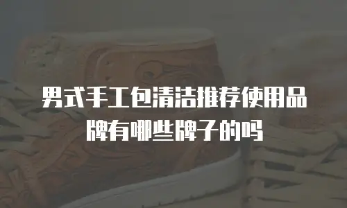 男式手工包清洁推荐使用品牌有哪些牌子的吗