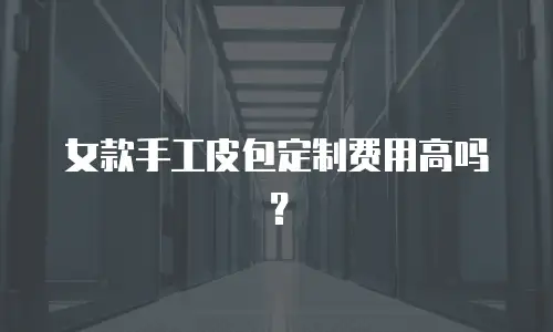 女款手工皮包定制费用高吗？