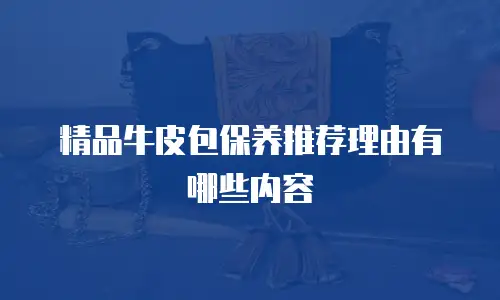 精品牛皮包保养推荐理由有哪些内容