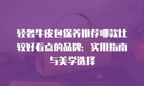 轻奢牛皮包保养推荐哪款比较好看点的品牌：实用指南与美学选择