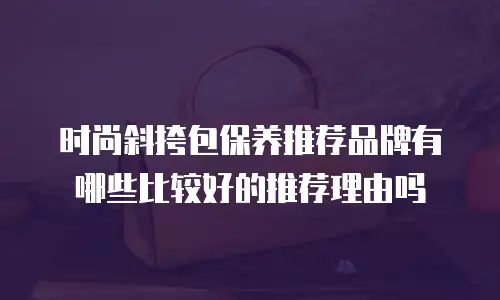 时尚斜挎包保养推荐品牌有哪些比较好的推荐理由吗