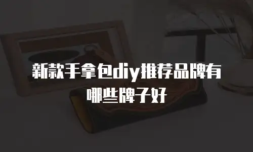 新款手拿包diy推荐品牌有哪些牌子好