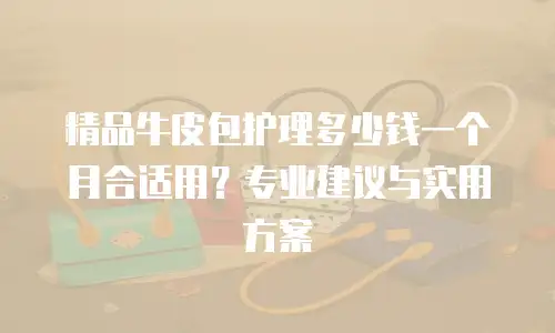 精品牛皮包护理多少钱一个月合适用？专业建议与实用方案