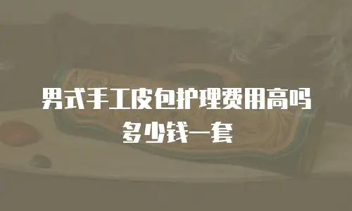 男式手工皮包护理费用高吗多少钱一套