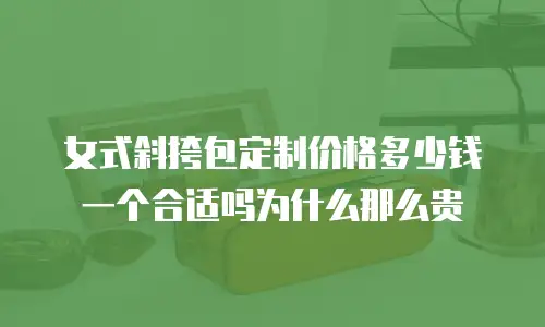 女式斜挎包定制价格多少钱一个合适吗为什么那么贵