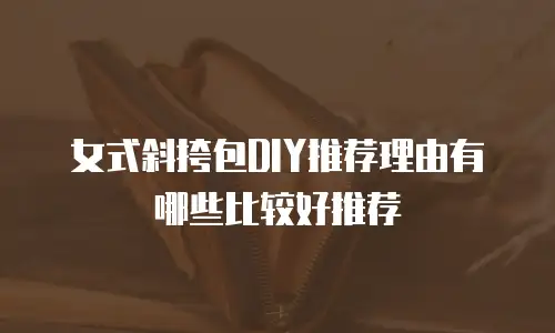 女式斜挎包DIY推荐理由有哪些比较好推荐