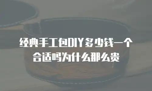 经典手工包DIY多少钱一个合适吗为什么那么贵
