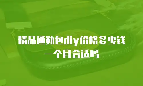 精品通勤包diy价格多少钱一个月合适吗