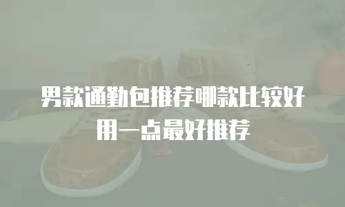 男款通勤包推荐哪款比较好用一点最好推荐