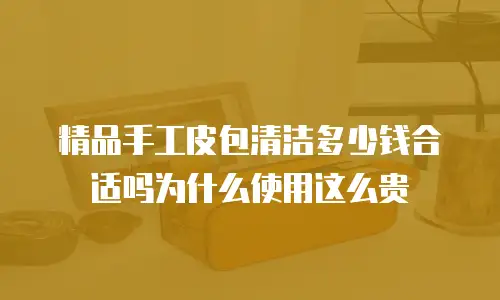 精品手工皮包清洁多少钱合适吗为什么使用这么贵
