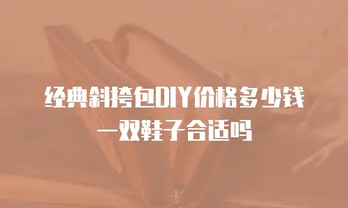 经典斜挎包DIY价格多少钱 一双鞋子合适吗