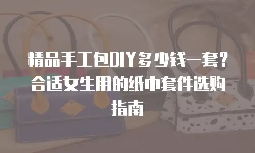 精品手工包DIY多少钱一套？合适女生用的纸巾套件选购指南