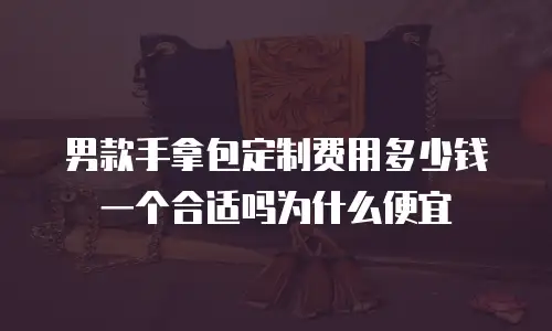男款手拿包定制费用多少钱一个合适吗为什么便宜