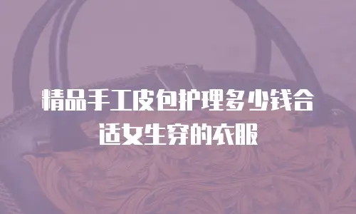 精品手工皮包护理多少钱合适女生穿的衣服