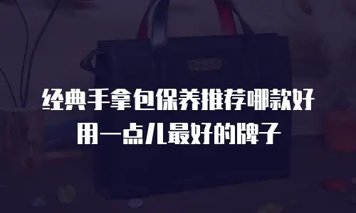 经典手拿包保养推荐哪款好用一点儿最好的牌子