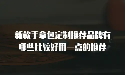 新款手拿包定制推荐品牌有哪些比较好用一点的推荐