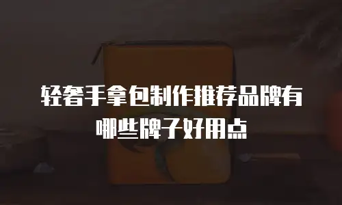 轻奢手拿包制作推荐品牌有哪些牌子好用点