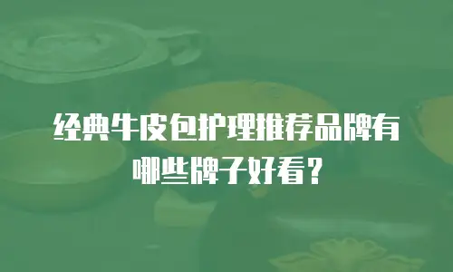 经典牛皮包护理推荐品牌有哪些牌子好看？