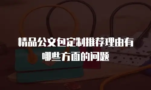 精品公文包定制推荐理由有哪些方面的问题