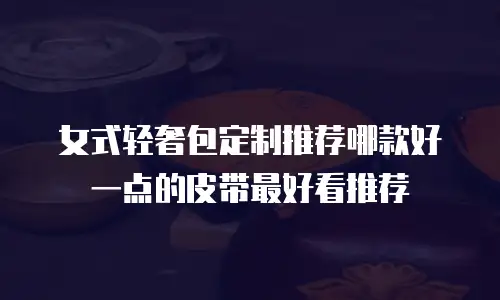 女式轻奢包定制推荐哪款好一点的皮带最好看推荐
