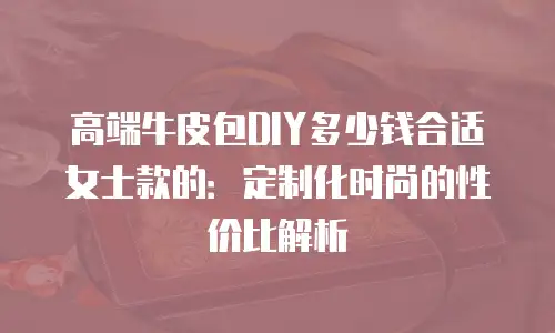 高端牛皮包DIY多少钱合适女士款的：定制化时尚的性价比解析