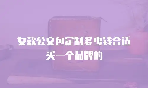女款公文包定制多少钱合适买一个品牌的