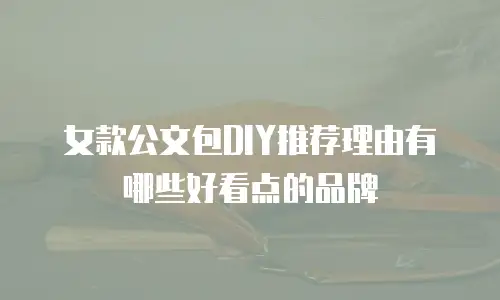 女款公文包DIY推荐理由有哪些好看点的品牌