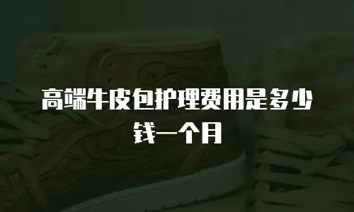 高端牛皮包护理费用是多少钱一个月