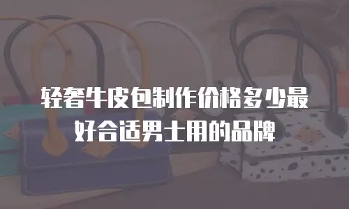 轻奢牛皮包制作价格多少最好合适男士用的品牌