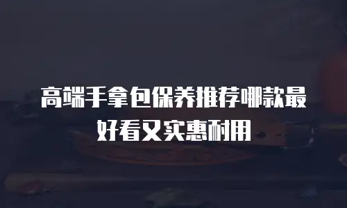 高端手拿包保养推荐哪款最好看又实惠耐用