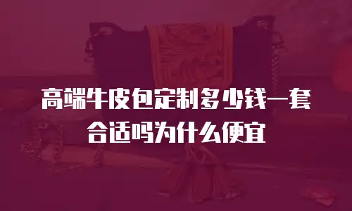高端牛皮包定制多少钱一套合适吗为什么便宜