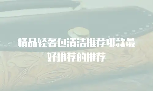 精品轻奢包清洁推荐哪款最好推荐的推荐