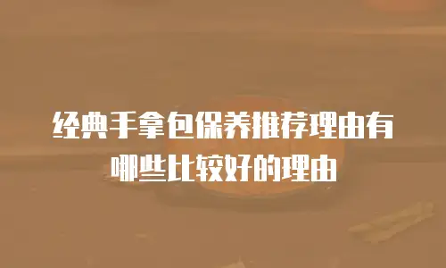 经典手拿包保养推荐理由有哪些比较好的理由