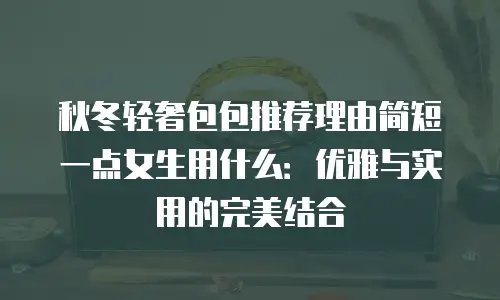 秋冬轻奢包包推荐理由简短一点女生用什么：优雅与实用的完美结合
