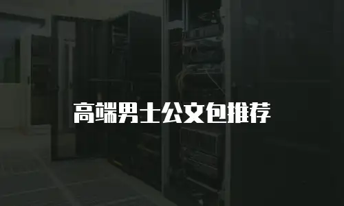 高端男士公文包推荐