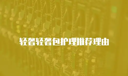 轻奢轻奢包护理推荐理由