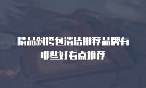 精品斜挎包清洁推荐品牌有哪些好看点推荐