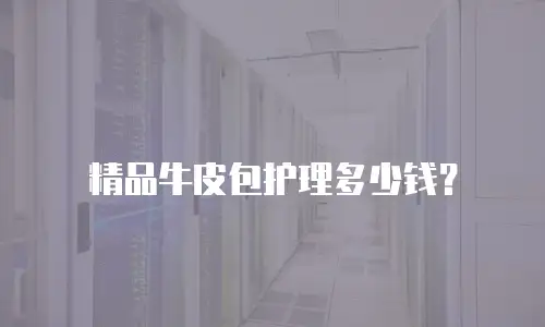 精品牛皮包护理多少钱？