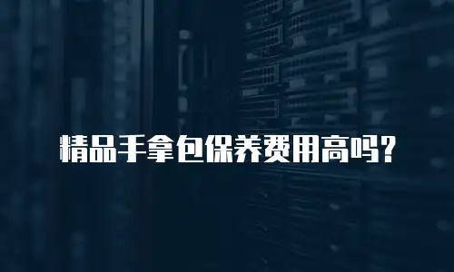 精品手拿包保养费用高吗？