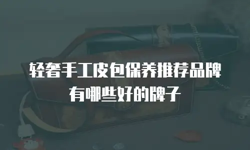 轻奢手工皮包保养推荐品牌有哪些好的牌子