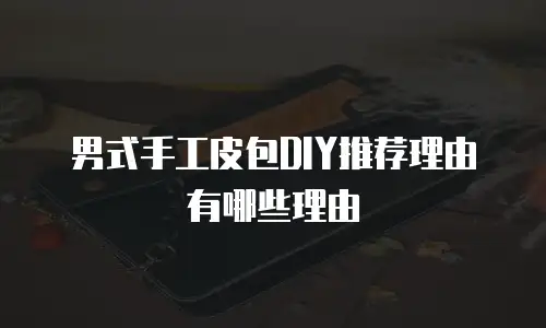 男式手工皮包DIY推荐理由有哪些理由