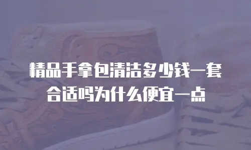 精品手拿包清洁多少钱一套合适吗为什么便宜一点