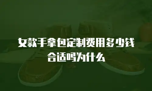 女款手拿包定制费用多少钱合适吗为什么