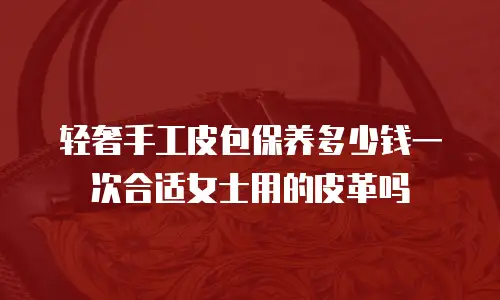 轻奢手工皮包保养多少钱一次合适女士用的皮革吗