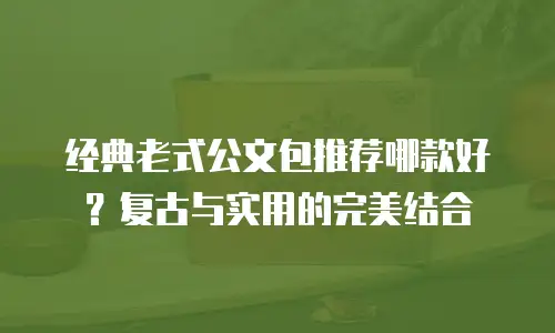 经典老式公文包推荐哪款好？复古与实用的完美结合